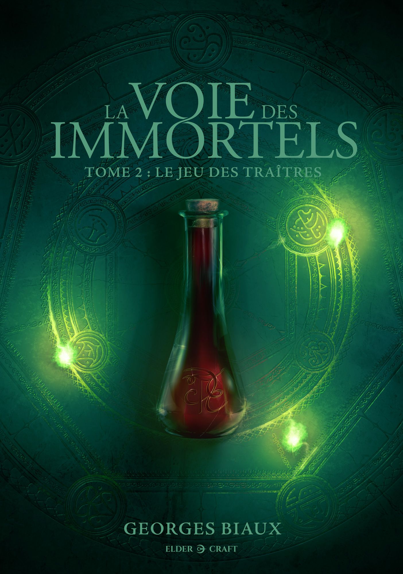 Couverture du tome II, Le Jeu des Traîtres